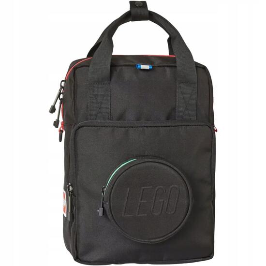 PLECAK SZKOLNY DZIECIĘCY LEGO BRICK 1X1 KIDS 20206-0354 CZARNY 7L