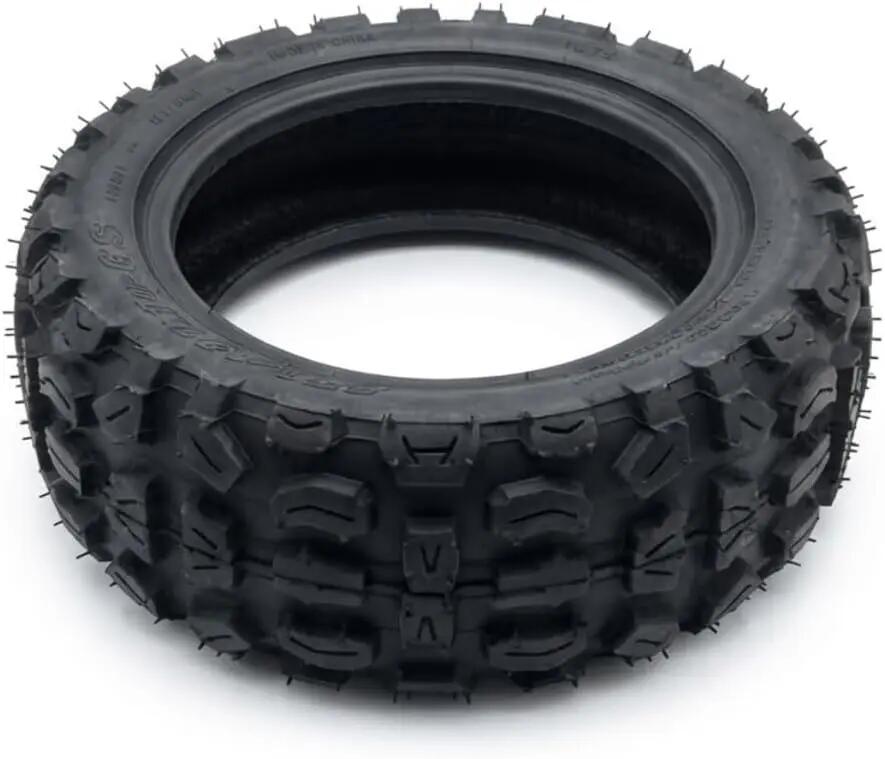 2 pneus 100/65-6.5 Tubeless 4PR 11″ renforcés à crampons noirs 2/6