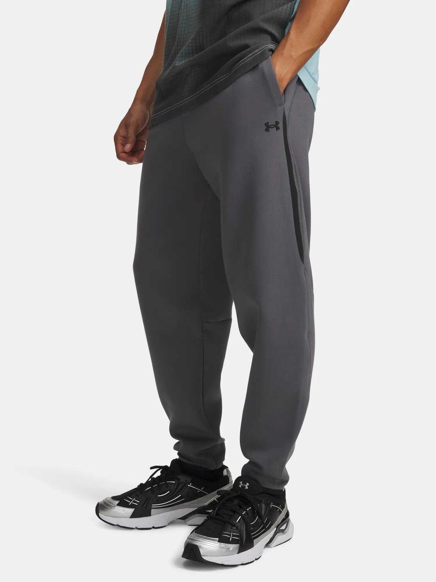 Férfi Under Armour UA Unstoppable Flc Joggers melegítőnadrág 1/4