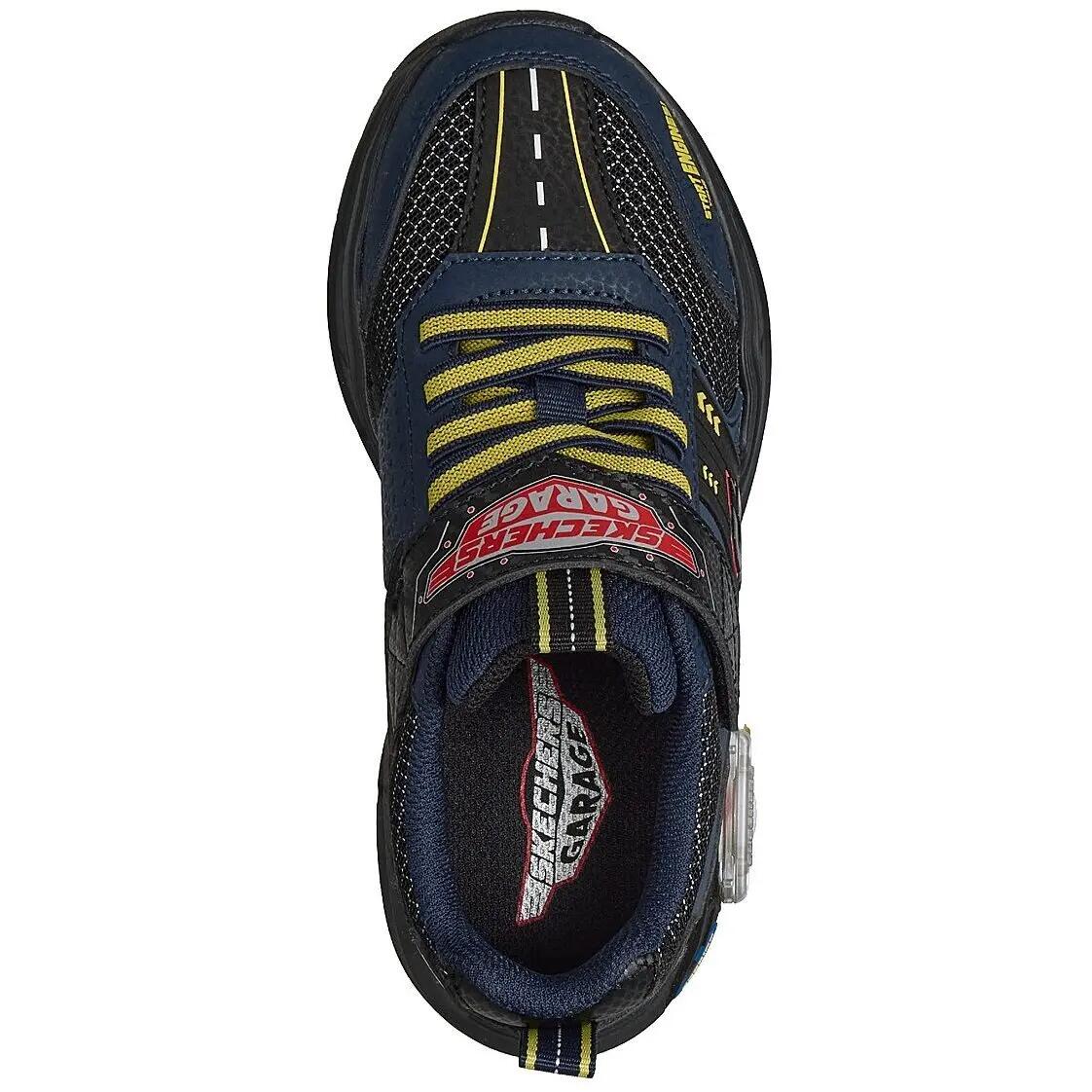Baskets Skechers Garage, Bleu, Enfants 2/5