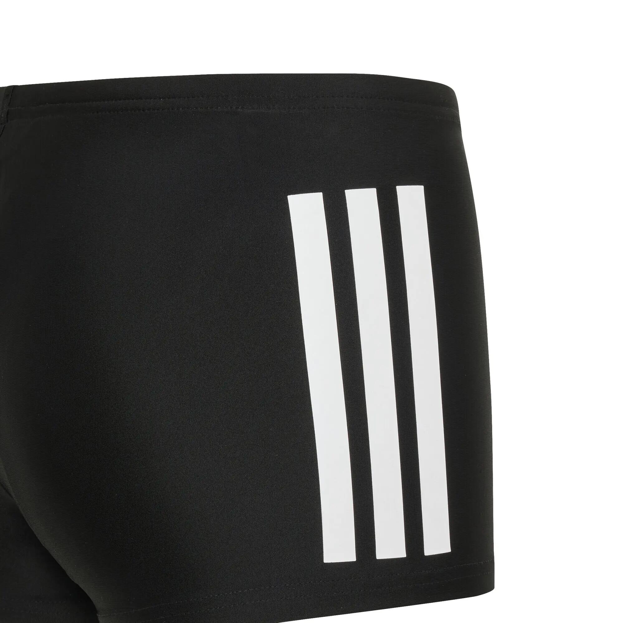 Boxer de Banho de 3 Riscas para Crianças 8/9