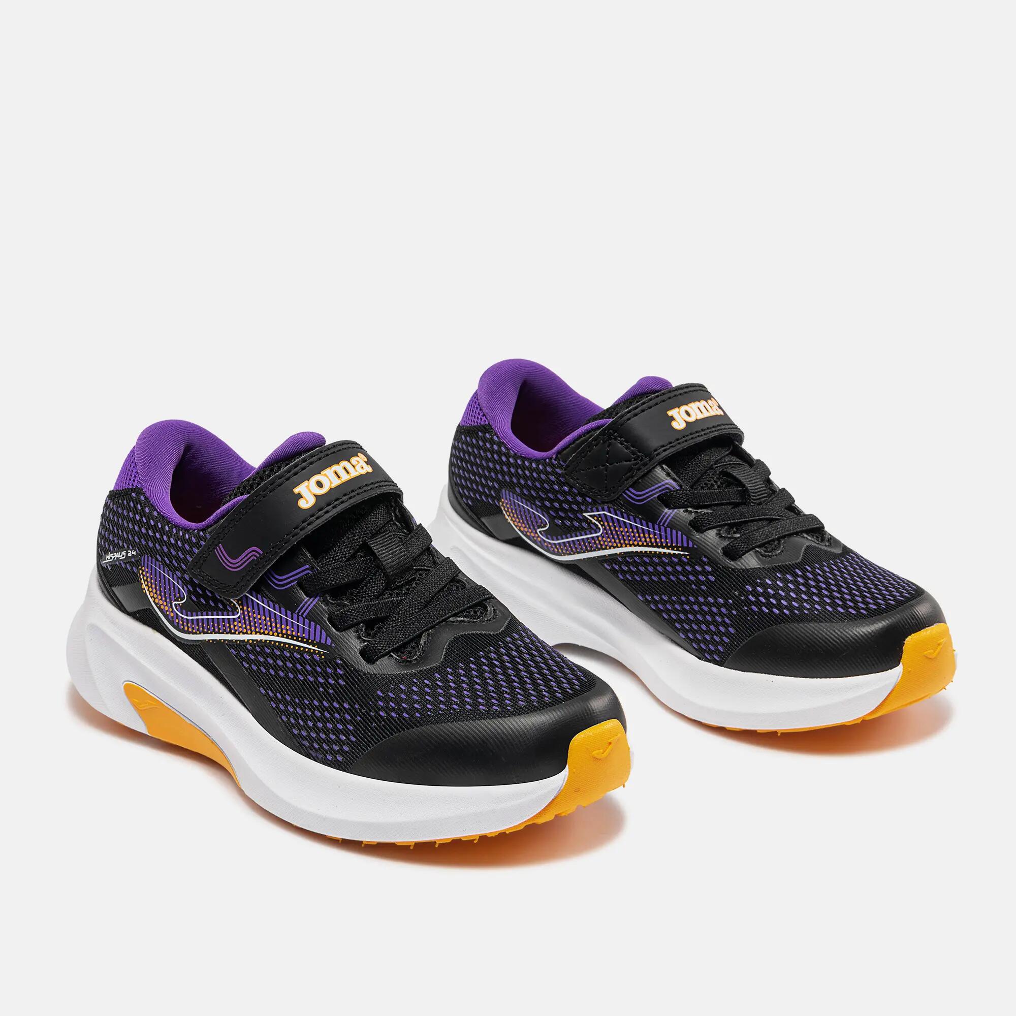 Zapatillas Running Niños Joma Hispalis Jr 26 Negro 2/5