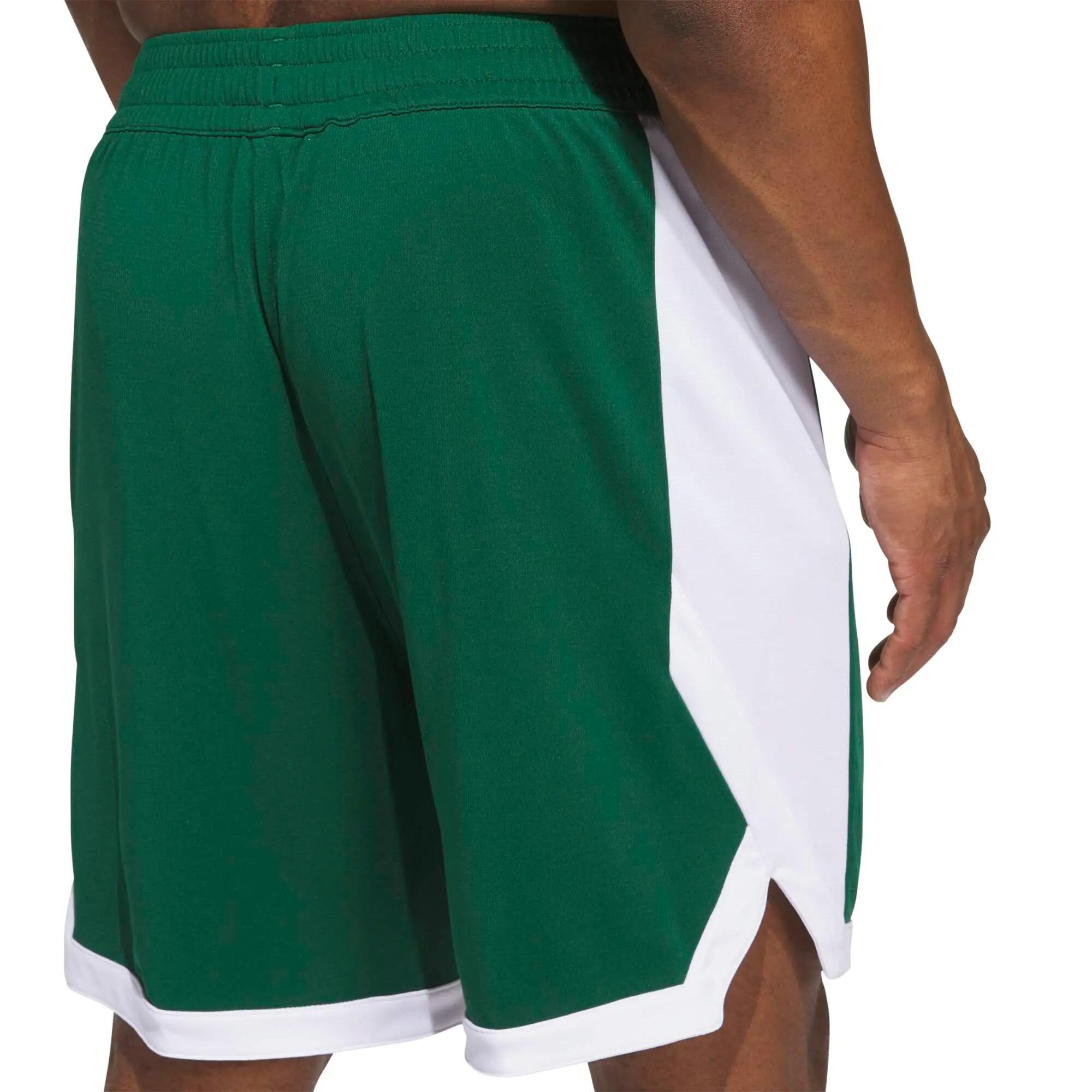 Pantaloncini da basket uomo adidas verde 7/7