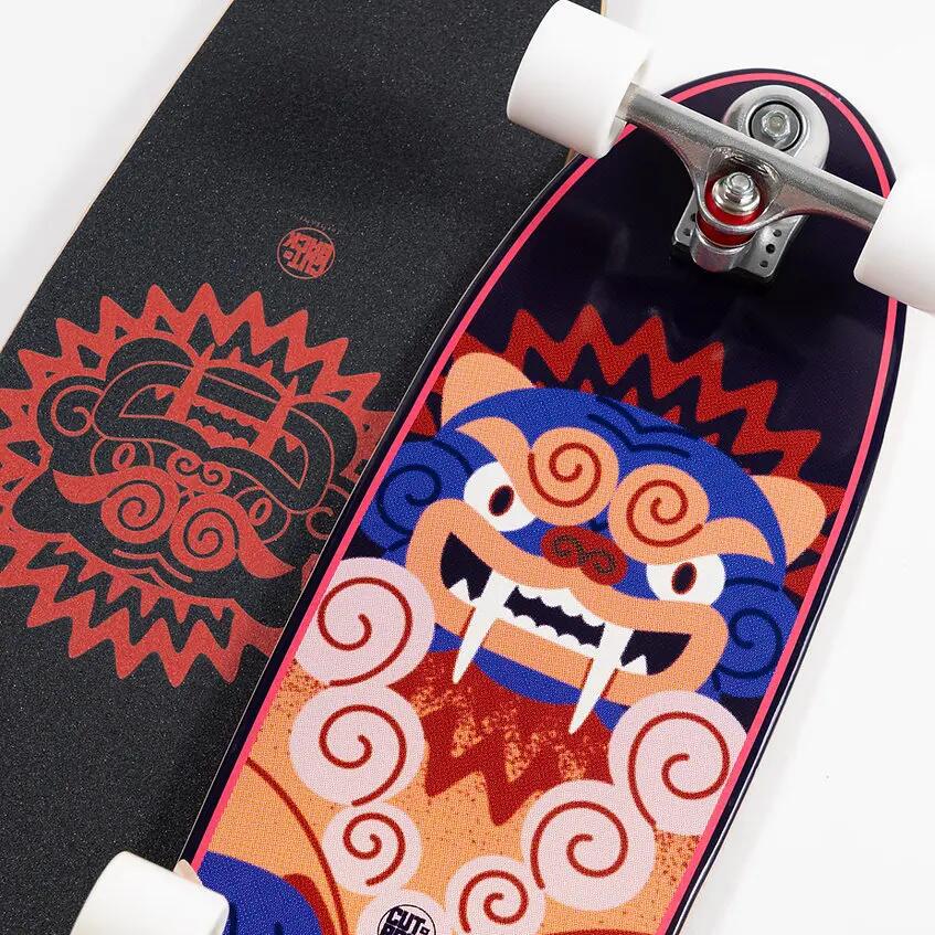 Deskorolka Surfskate Cutback Surfskates Chupacabra 30” ST 3/7