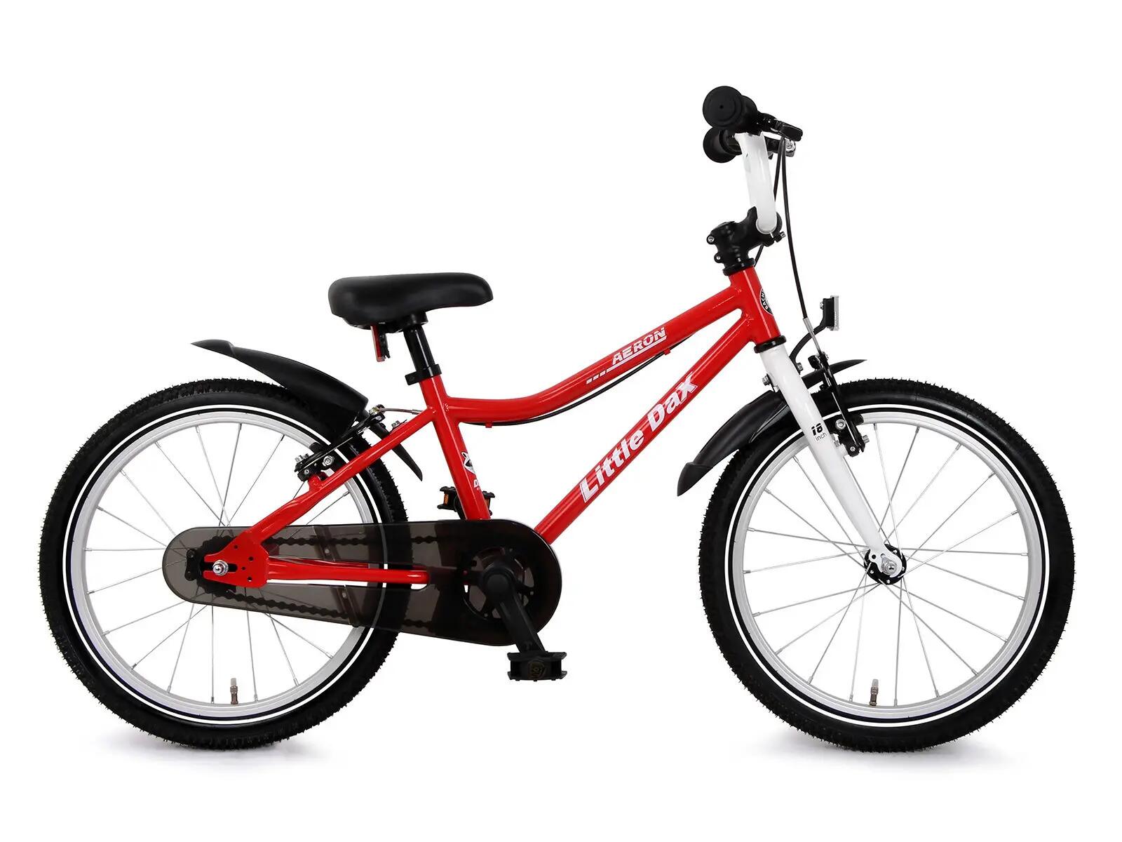 Kinderfiets 18 inch Little Dax Aeron rood/wit 1/2