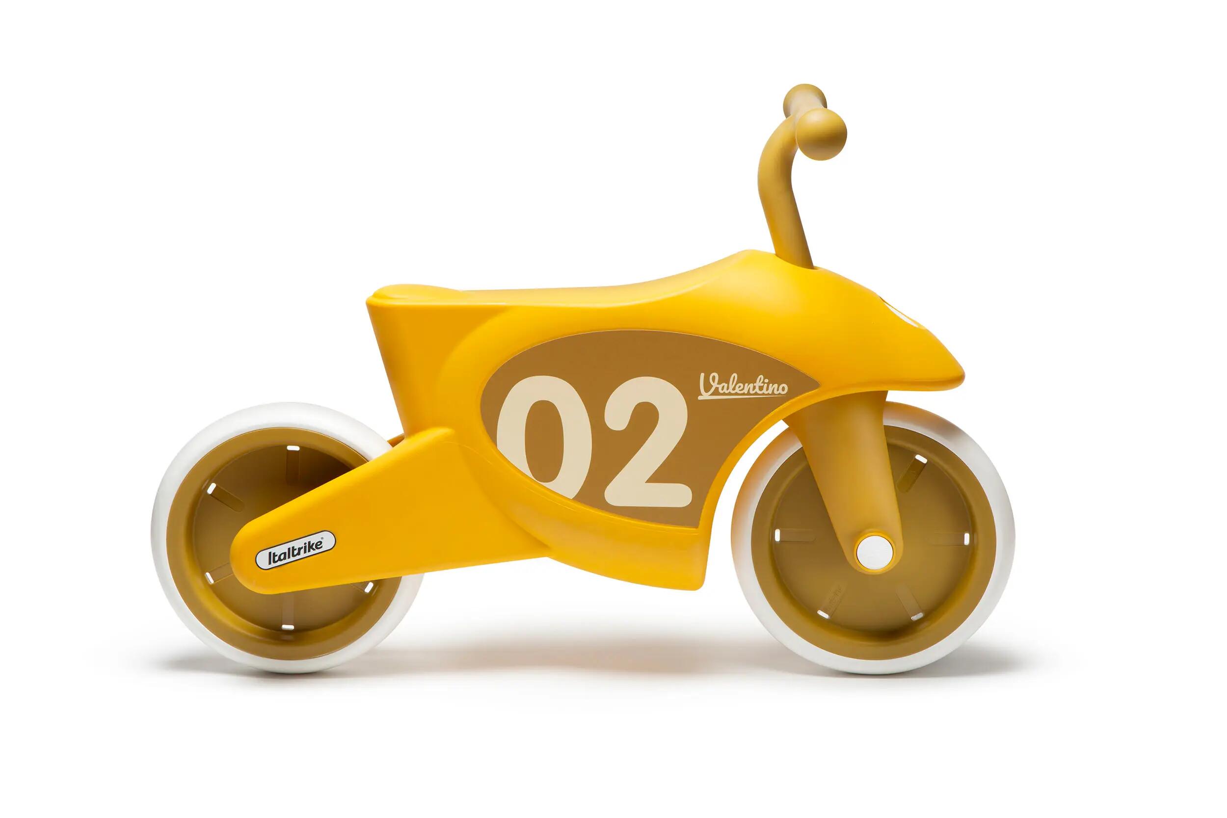 Italtrike Valentino Bici senza pedali bambini 2-4 anni Giallo 2/2