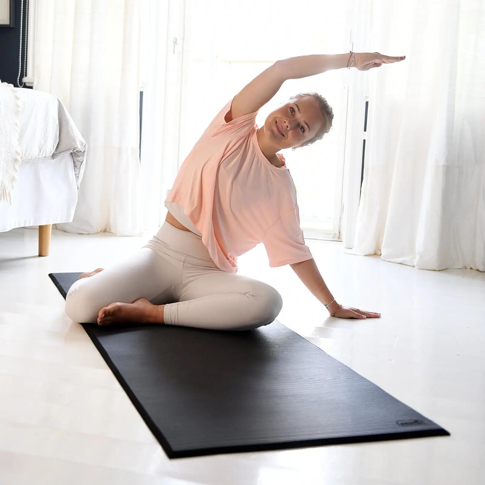 SISSEL GYM MAT PLUS - antraciet 3/3