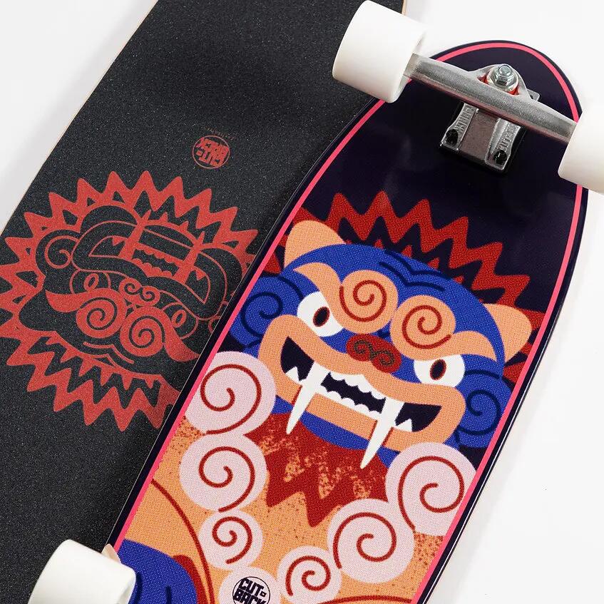 Deskorolka Surfskate Cutback Surfskates Chupacabra 30” LT 3/7