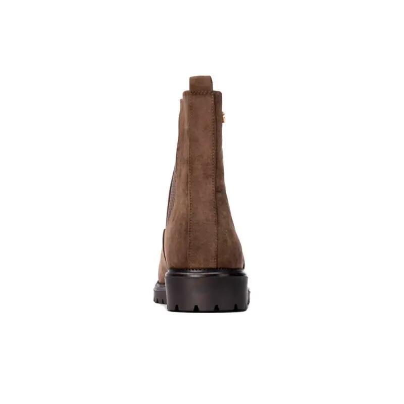 Botines Planos Mujer Xti  Marrón 5/5