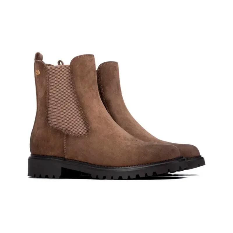 Botines Planos Mujer Xti  Marrón 4/5