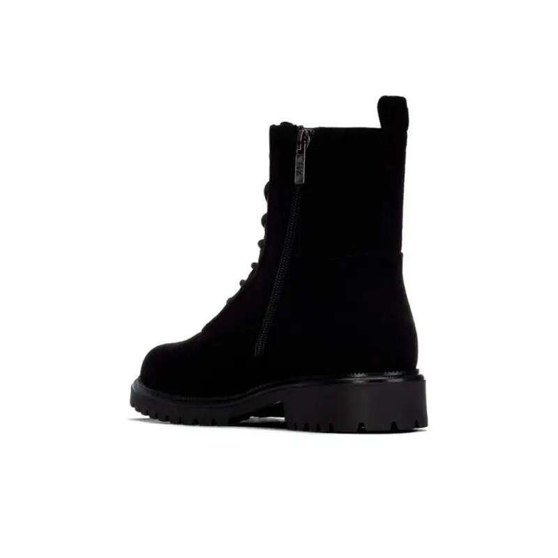 Botines Planos Mujer Xti  Negro 3/4