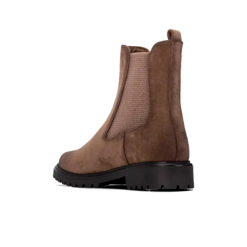 Botines Planos Mujer Xti  Marrón 3/5