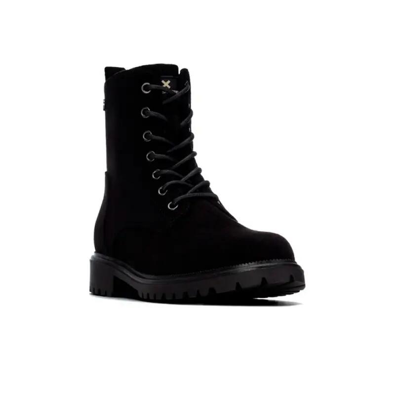 Botines Planos Mujer Xti  Negro 2/4