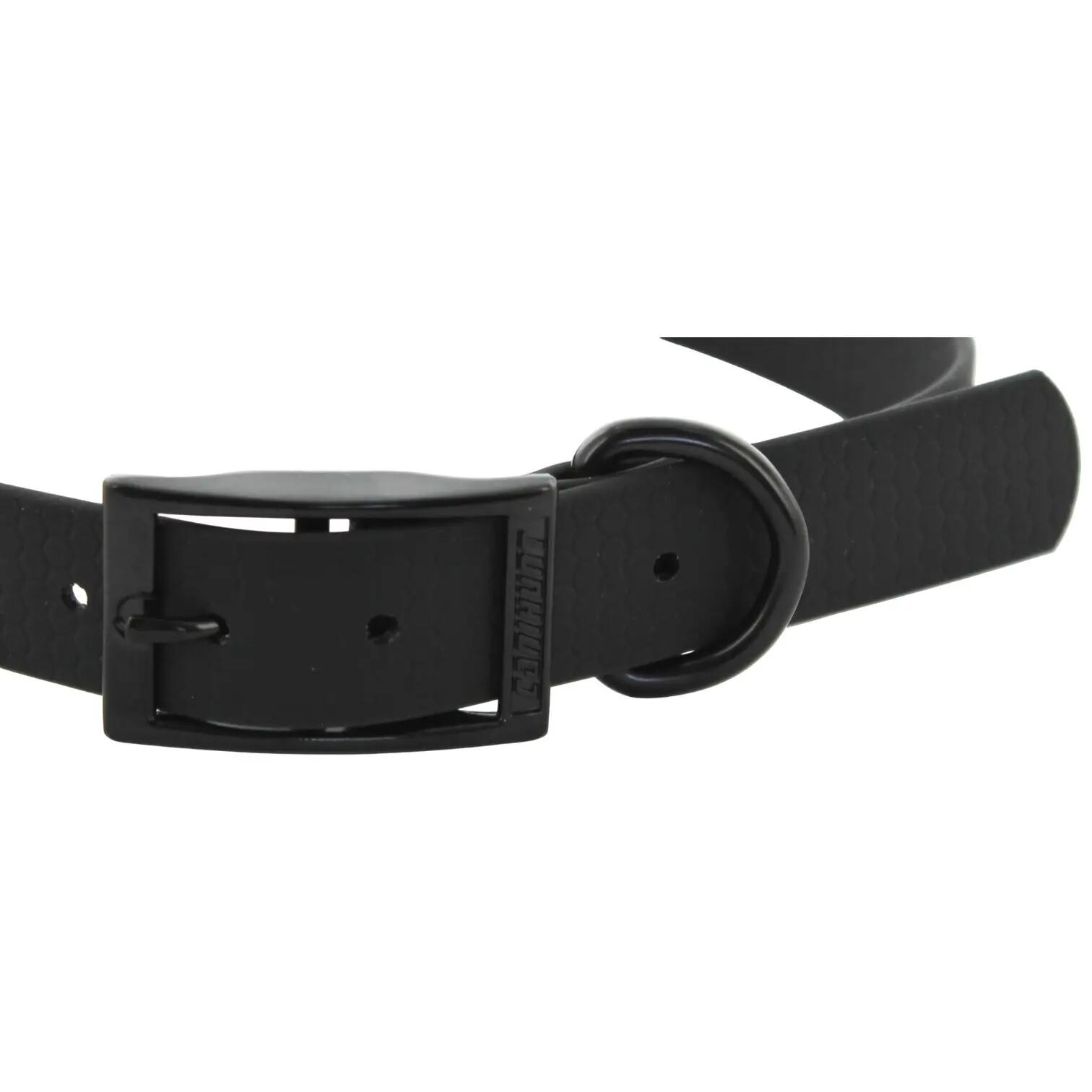 COLLIER CHIEN CANIHUNT MADE IN FRANCE HEXA 25mm NOIR 2/5