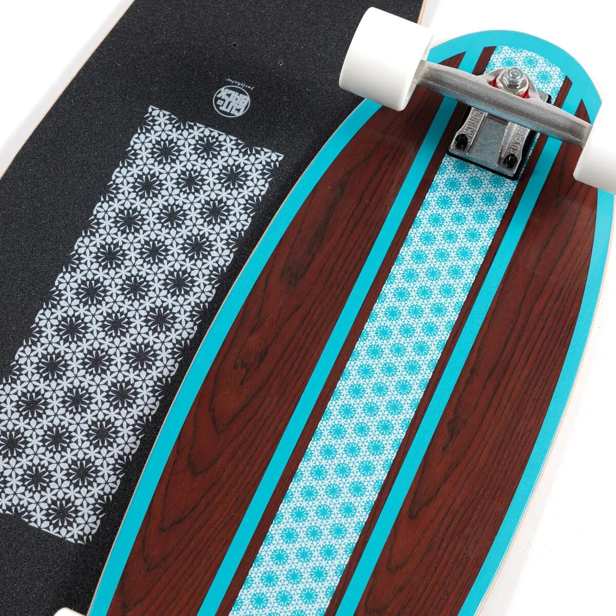 Deskorolka Surfskate Cutback Surfskates Azure 31” LT 3/5