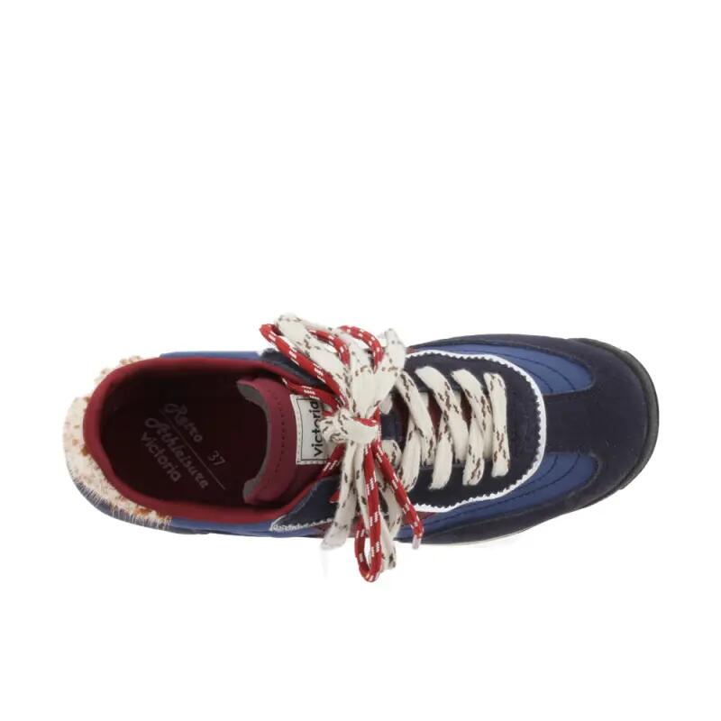 Zapatillas Mujer Victoria  Azul 3/4