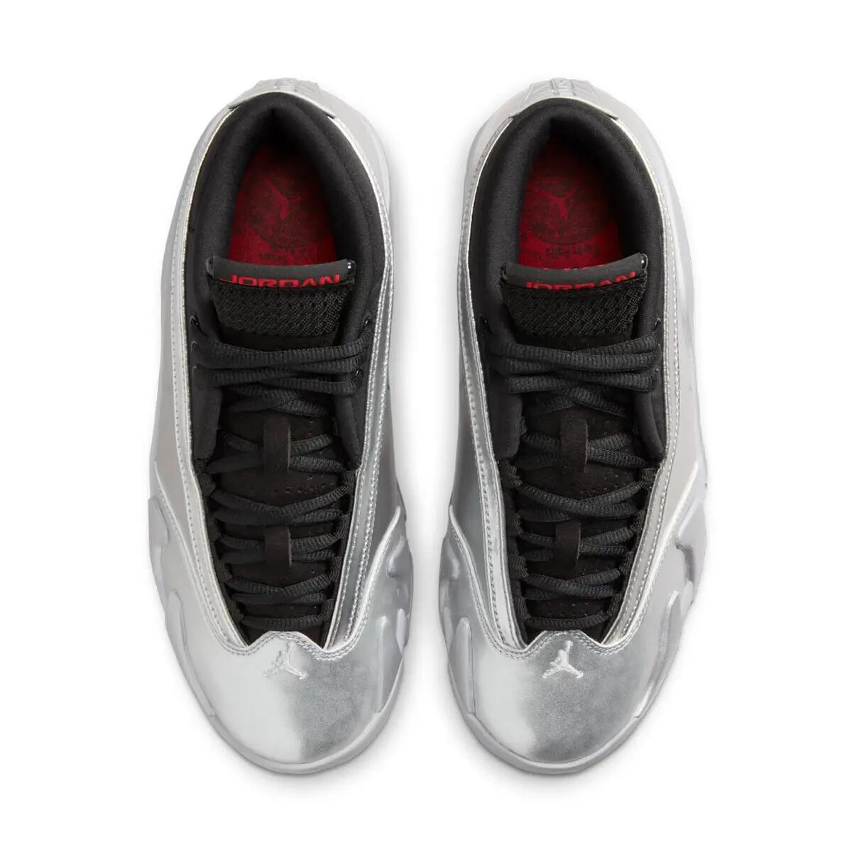 Jordan 14 Retro Metallic Silver (Women's) 4/6