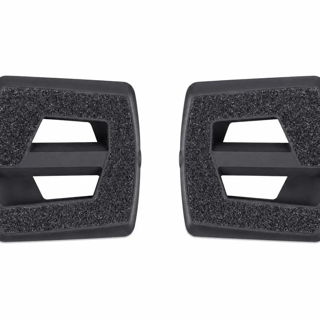MTB flat non-slip pedals 9/16 inch thermoplastic