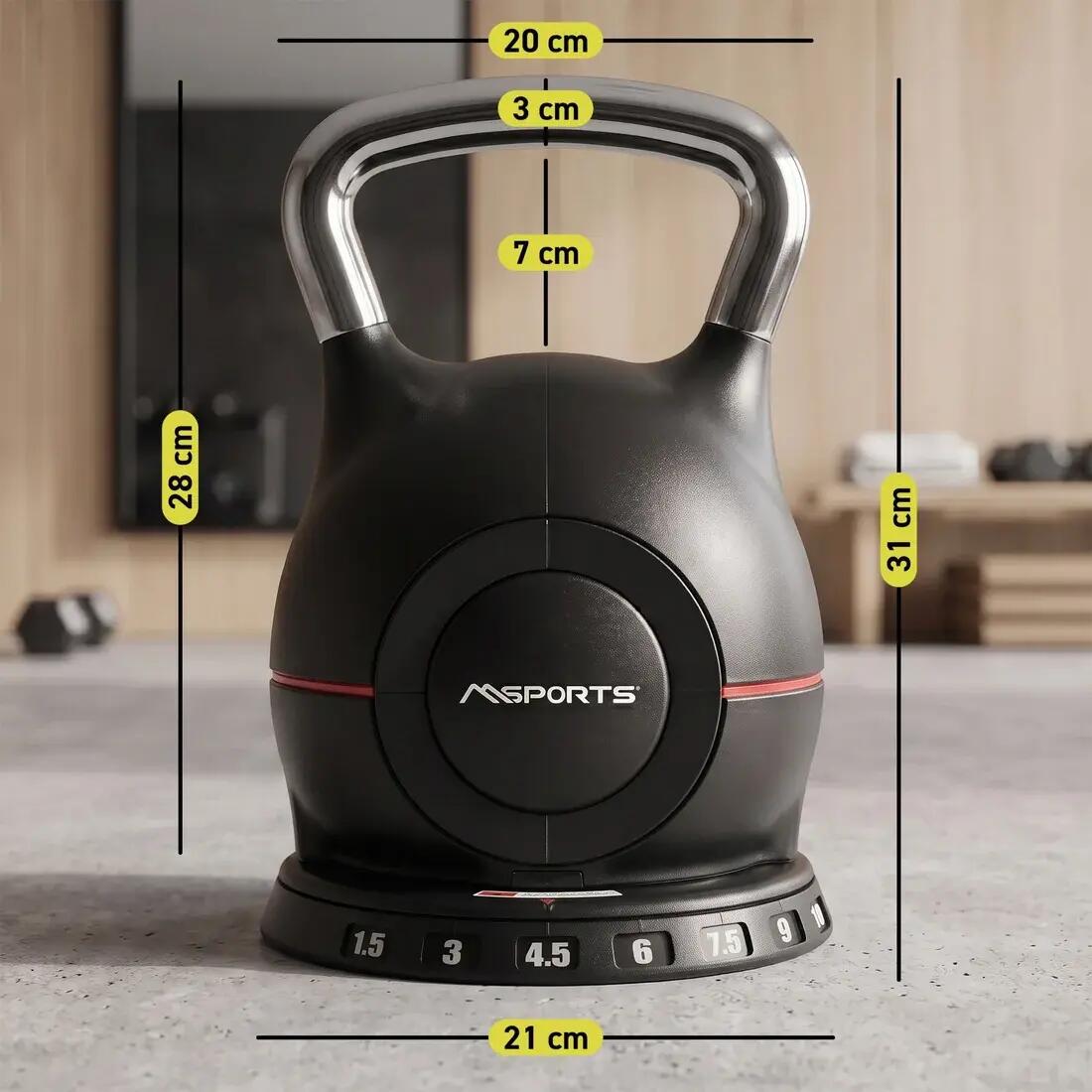 Kettlebell réglable 8/8