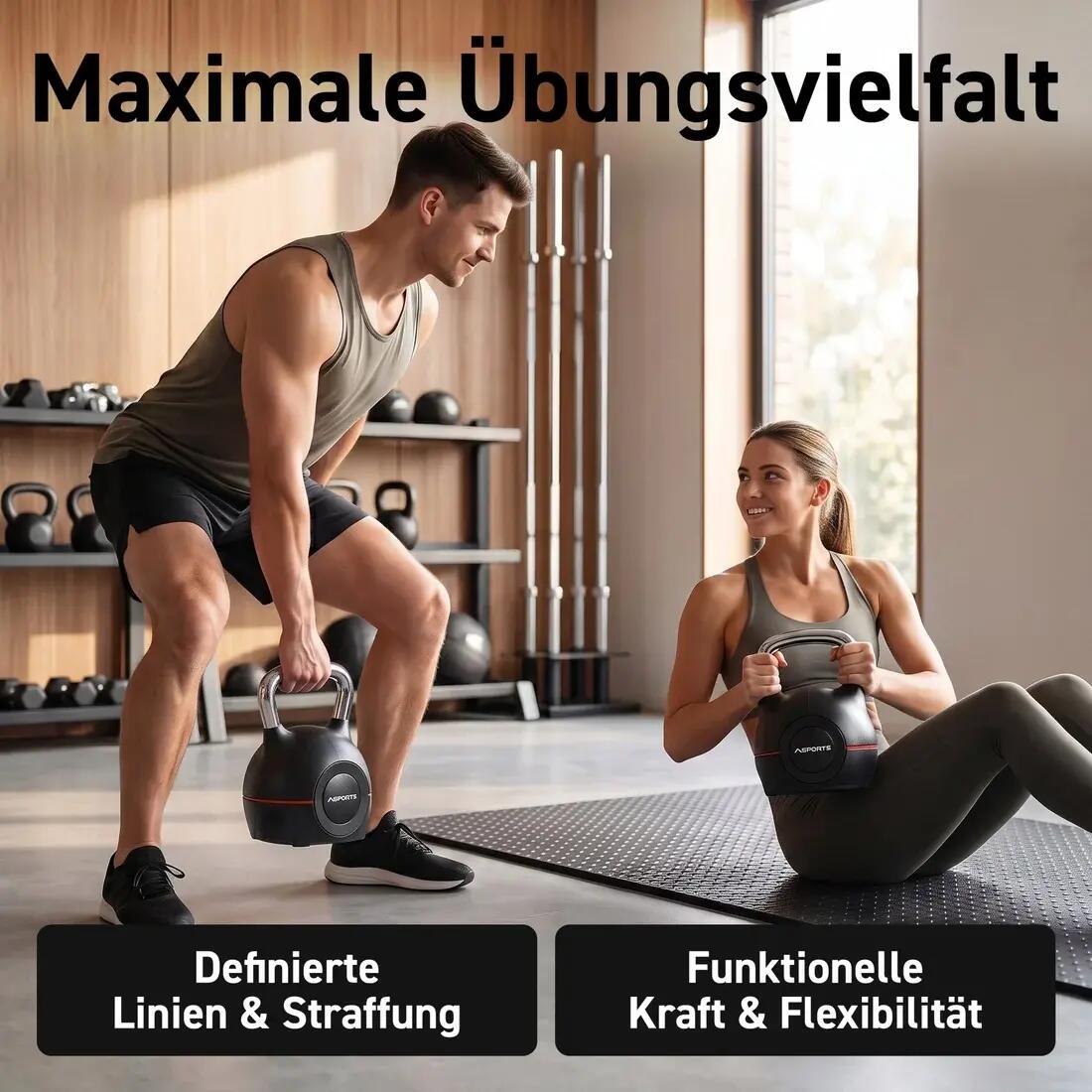 Kettlebell réglable 7/8