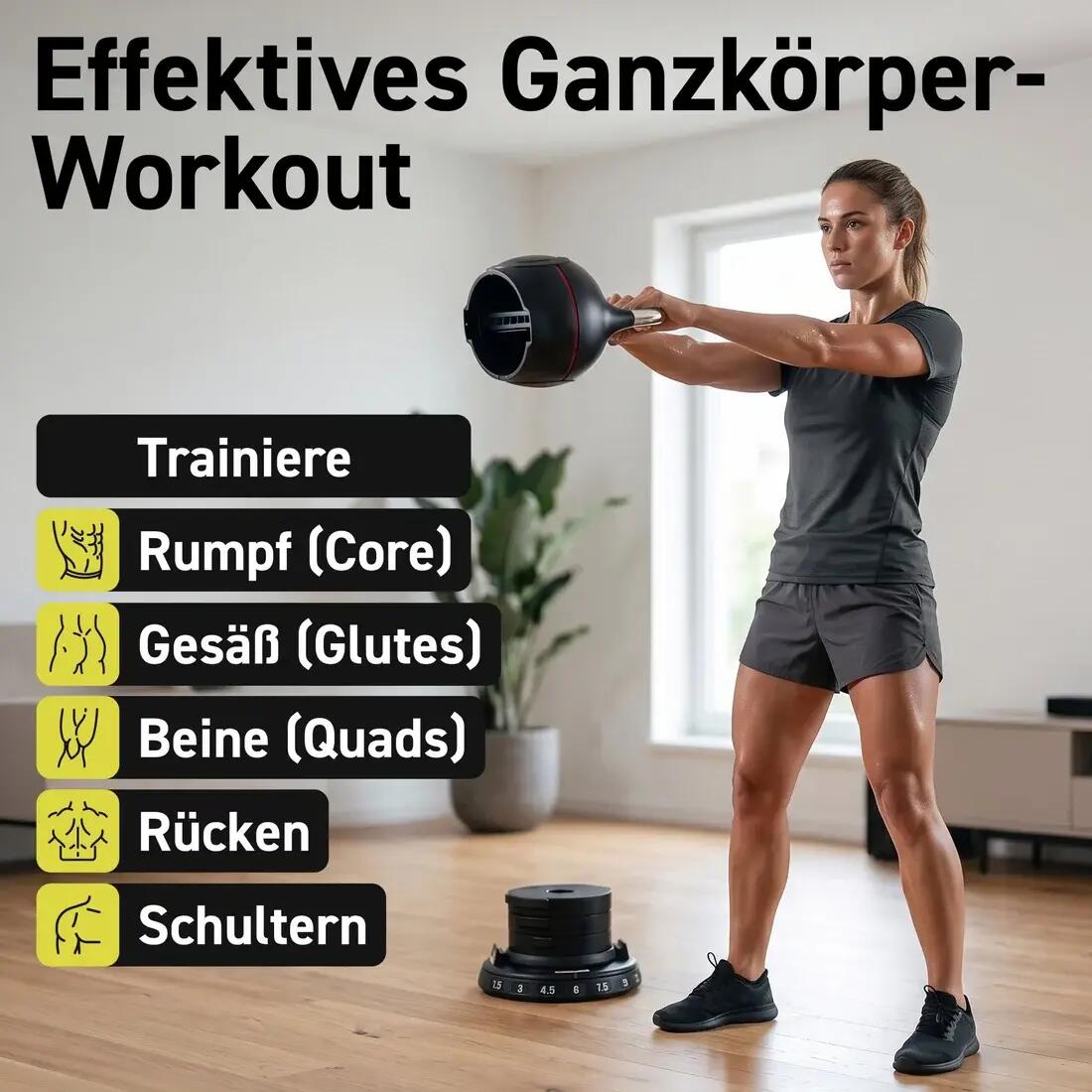 Kettlebell réglable 6/8