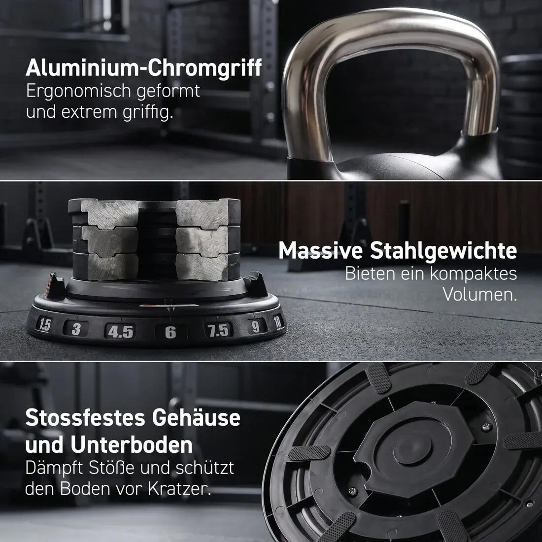 Kettlebell réglable 4/8