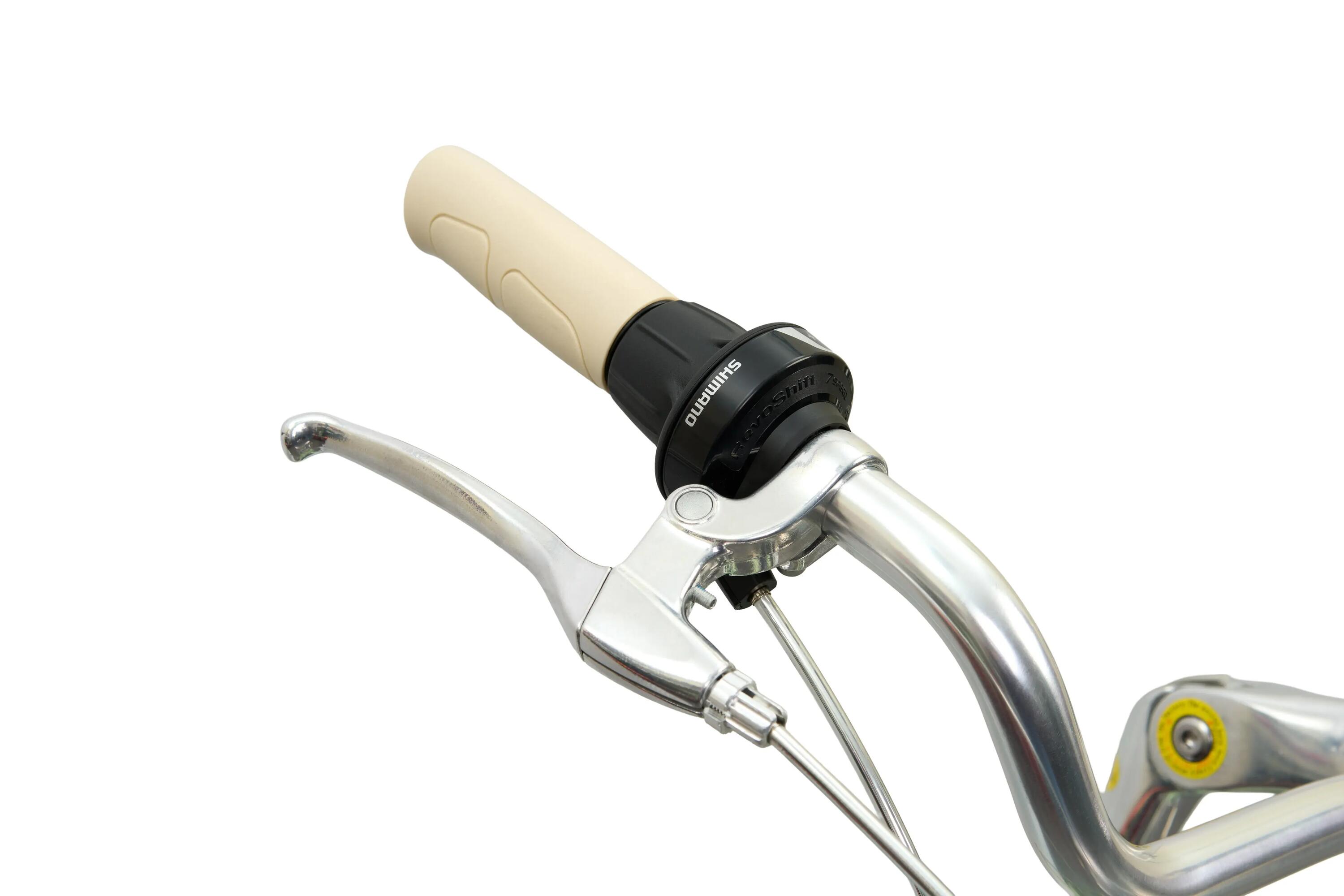 Rower Miejski APOSTROPHE 28" Aluminiowa Rama 7 Biegów Shimano Miętowy 5/6