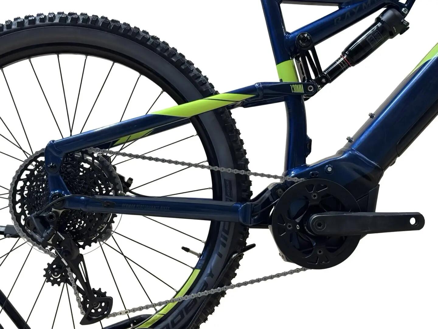 Refurbished - E-Mountainbike Raymon FullRay 130E 6.0 Sram SX - Zeer goed 11/13