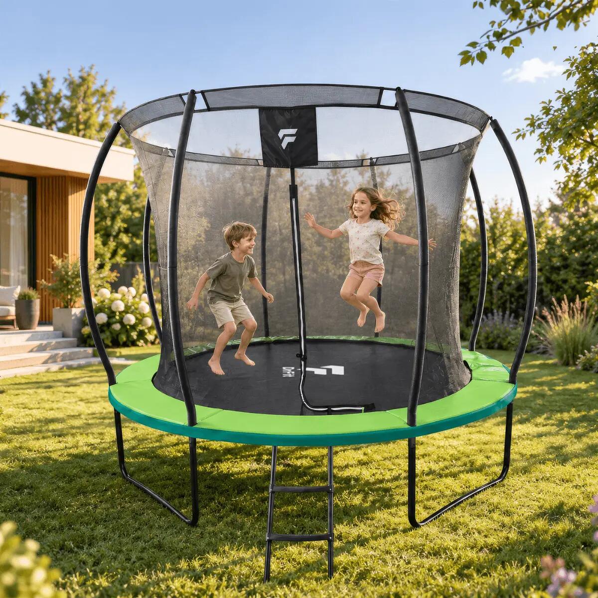 Trampolina ogrodowa dla dzieci Kangaroo PRO DrFit 9/9