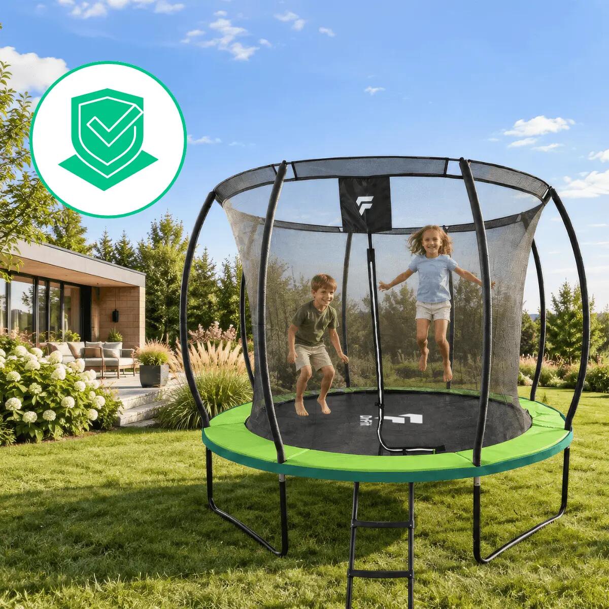 Trampolina ogrodowa dla dzieci Kangaroo PRO DrFit 5/9