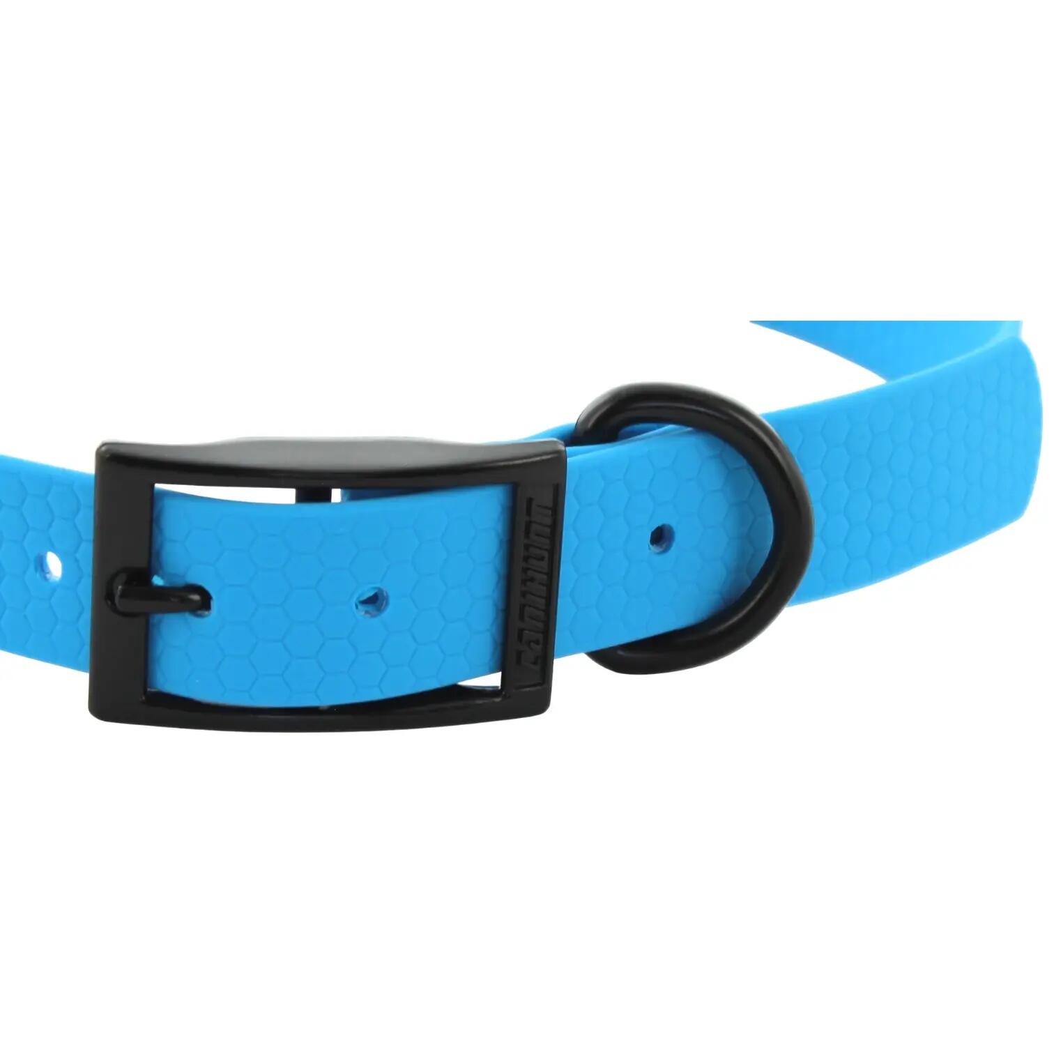 CANIHUNT HONDENHALSBAND MADE IN FRANCE HEXA 25 mm LICHTBLAUW 2/5