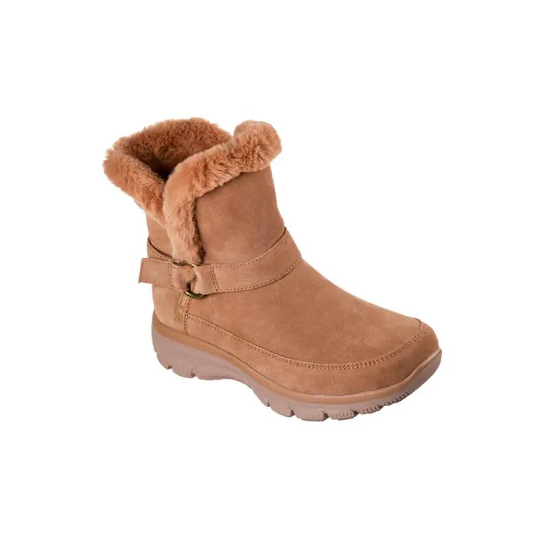 Botas Planas Mujer Skechers Easy Going - Dreamers Luxe Vis Marrón 3/4