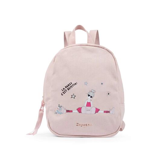 Sac à dos - Ballerina - Fille - Bretelles réglables - Rose