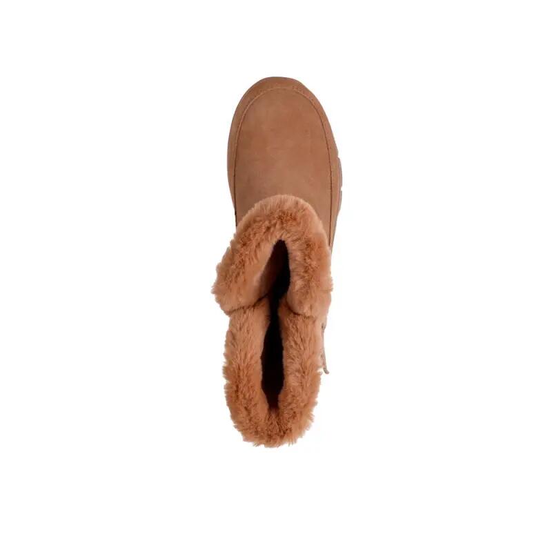 Botas Planas Mujer Skechers Easy Going - Dreamers Luxe Vis Marrón 2/4