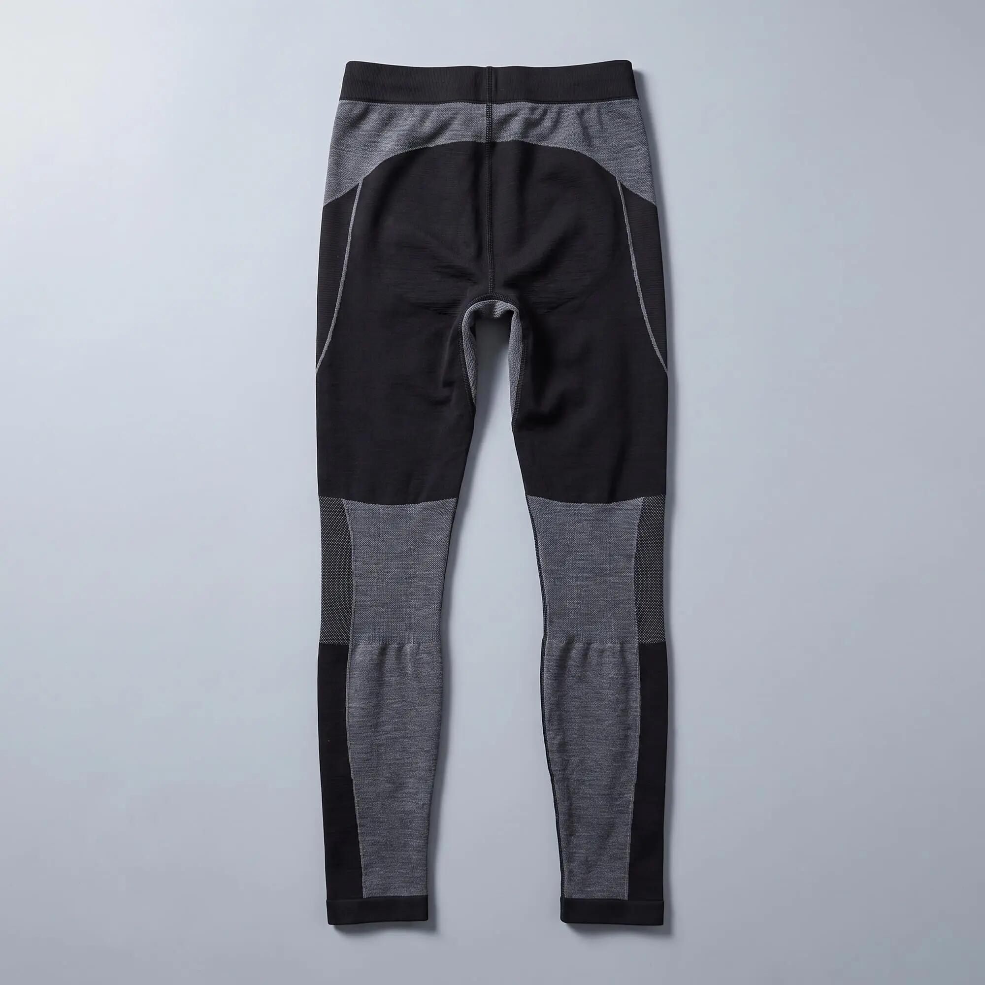 Jungen Mädchen Ski Funktionshose lange Unterhose nahtlos wärmend atmungsaktiv 3/8