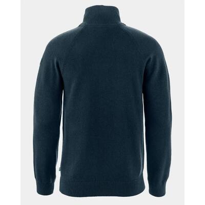 Gebreide trui heren övik lite half zip m