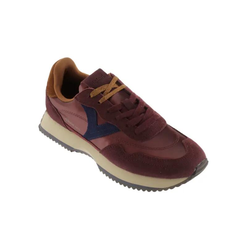 Zapatillas Mujer Victoria  Burdeos 2/3