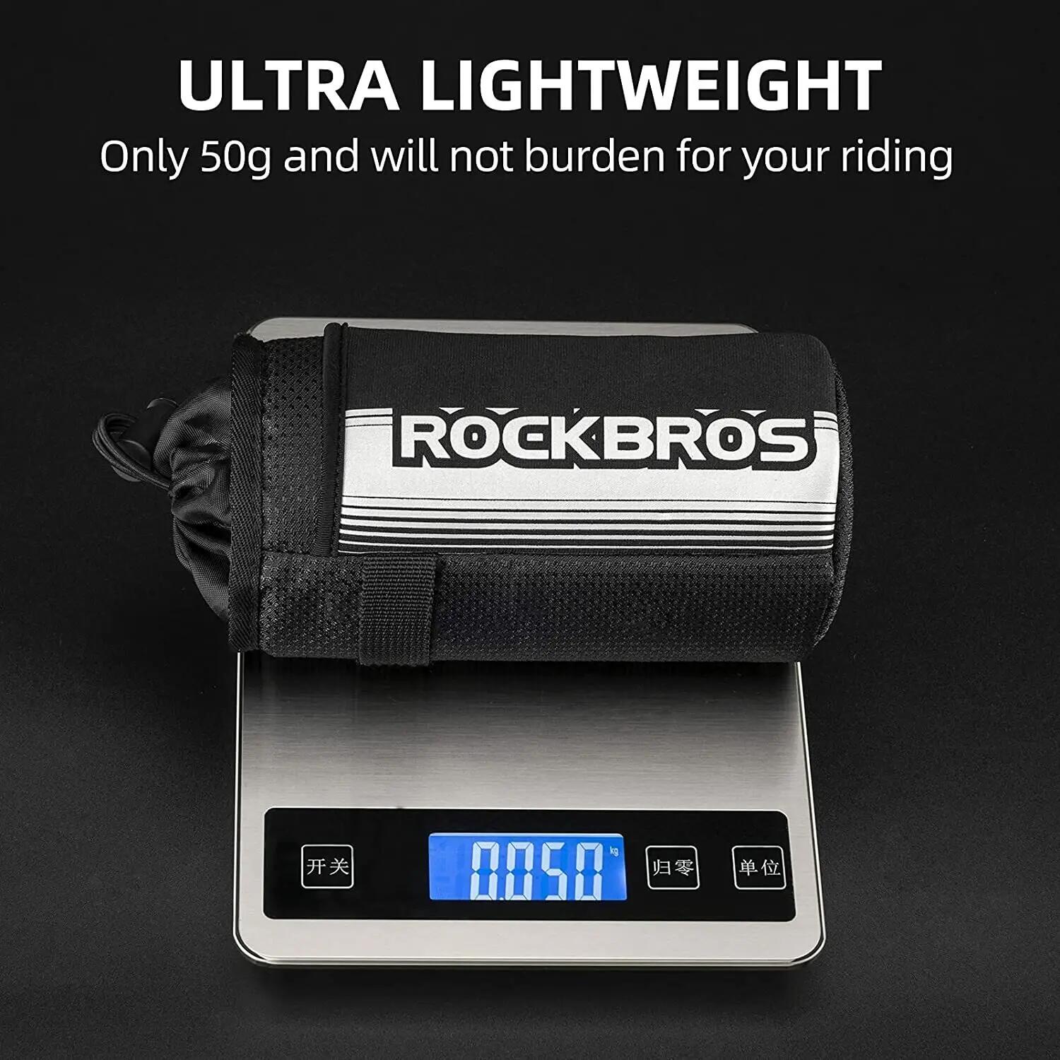 Sacoche de guidon ROCKBROS 1L avec porte-bidon 5/7