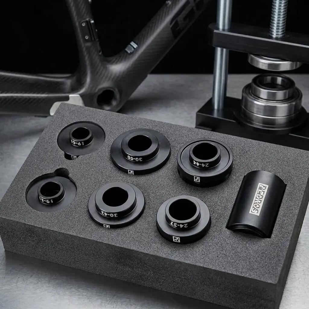 Adaptateur de boîtier Pressfit Pedros 18,4 mm (14 mm pour 19-37 et 19-41) 2/3