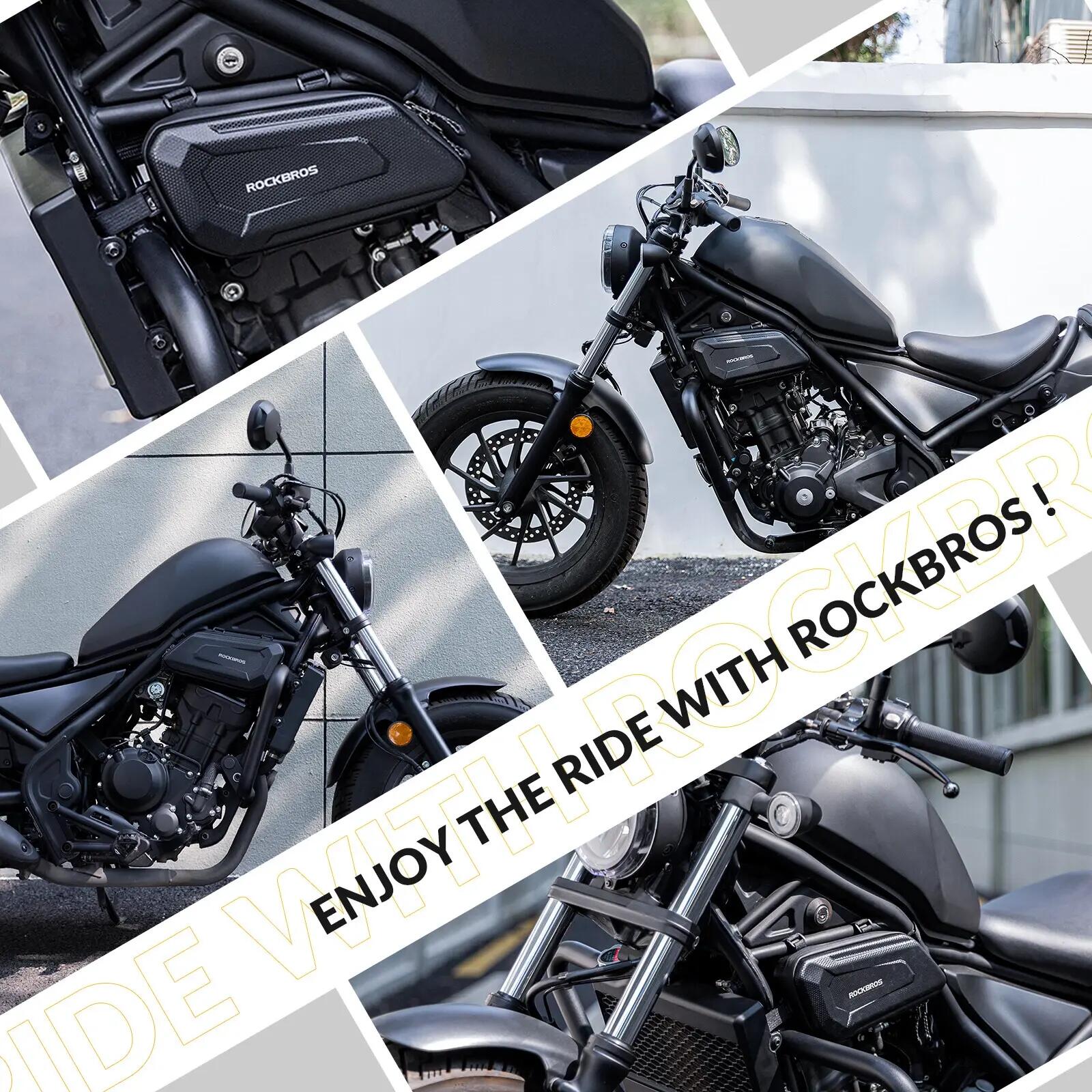 Sacoche latérale moto ROCKBROS outillage CM300/500 6/6