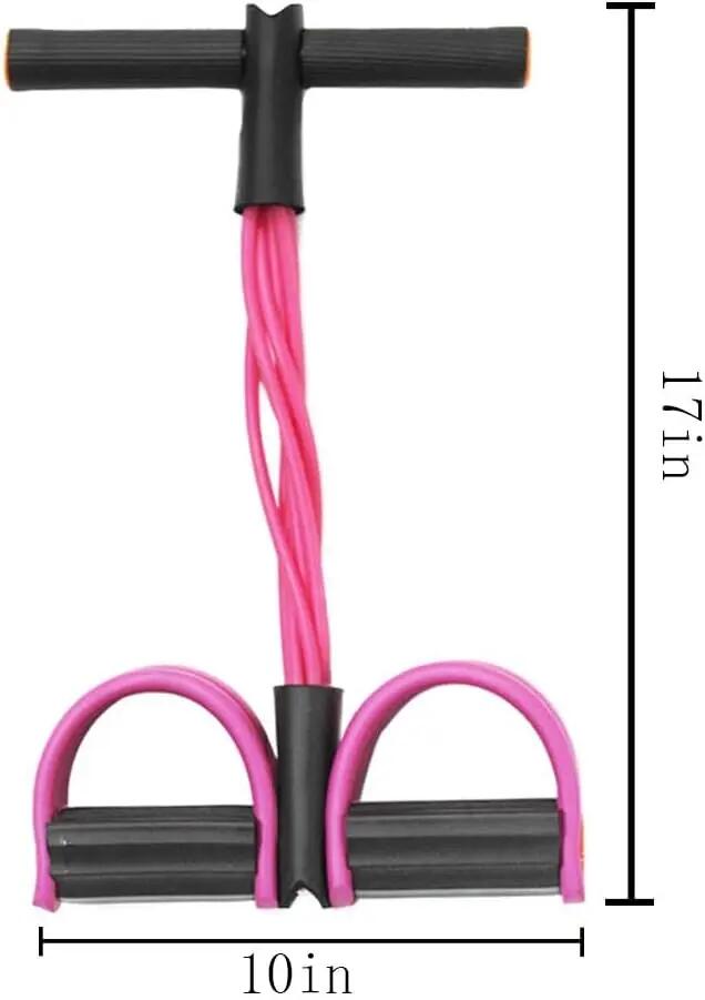 Pédale de Élastique Fitness Corde De Tension, 6 Tube Multifonctionnelle Bande de 4/5