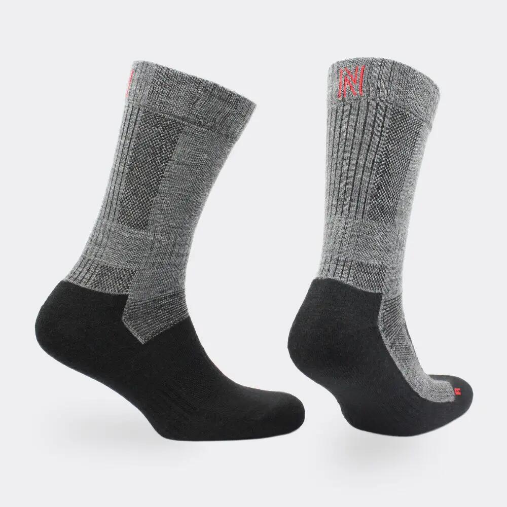 2 Paar - Wandelsokken 60% Merino Wol - Anti-Blaren & Schokdemping Leonardo 2/5