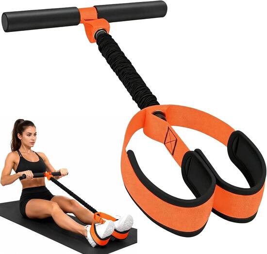 1 pédale de résistance avec poignées, Appareil d'entraînement pour abdominaux et