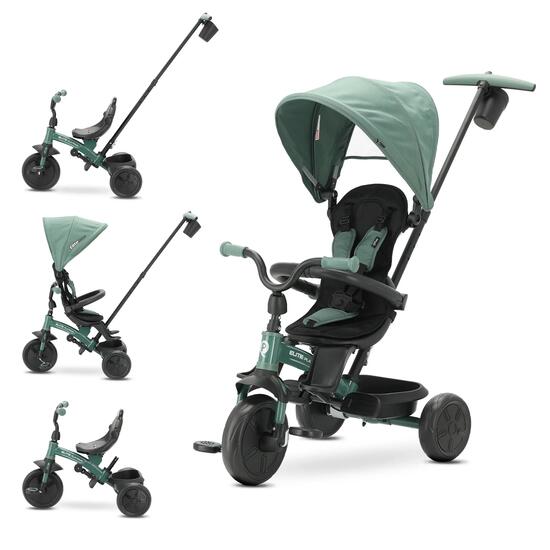 Qplay Elite Platinum - Tricycle - Vert