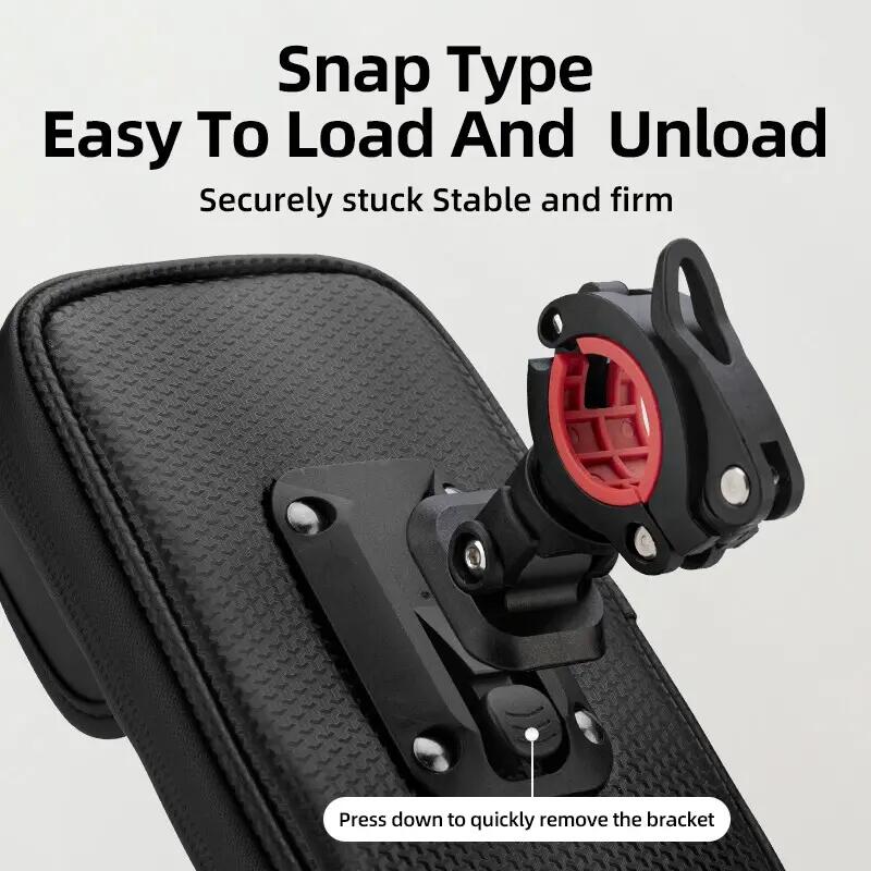 Sacoche de guidon ROCKBROS pour téléphone 6,2" 360° 5/8