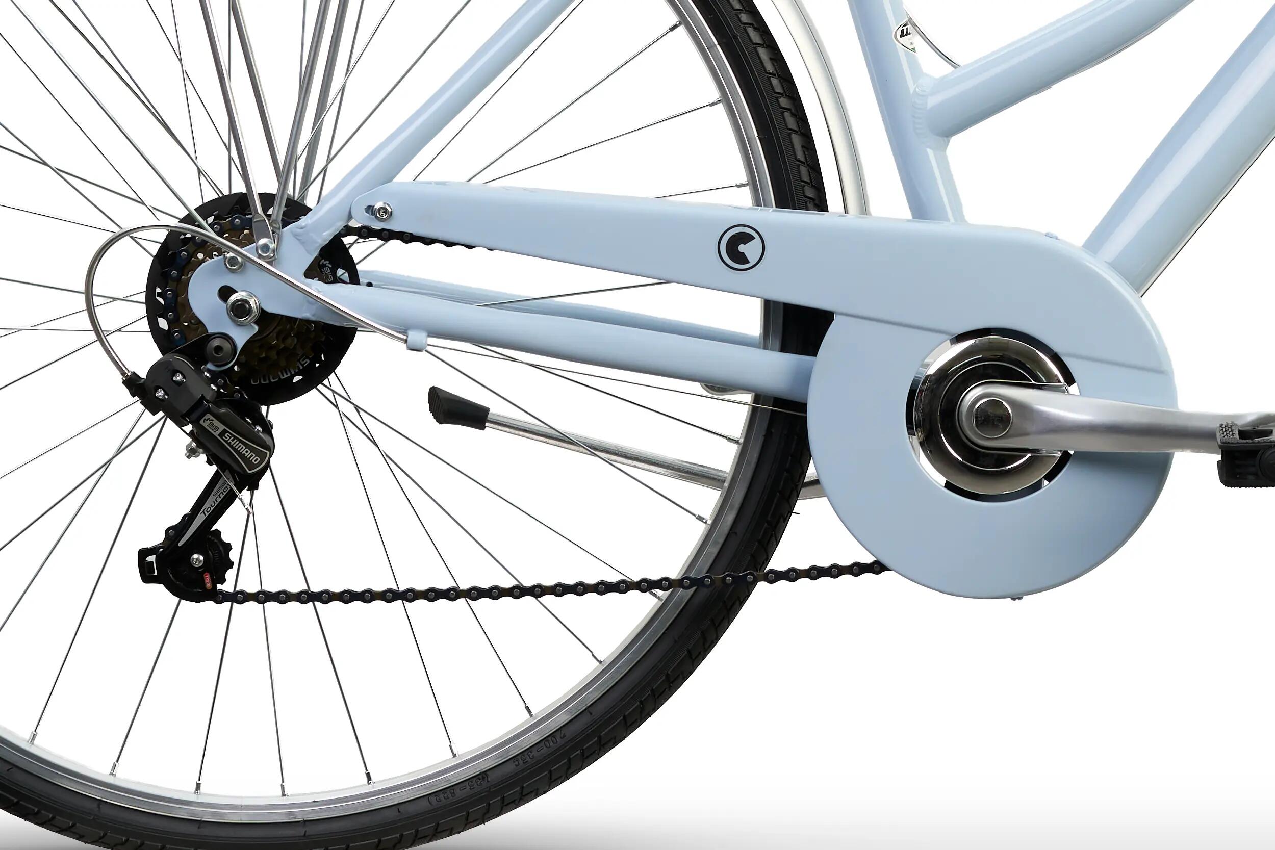 Rower Miejski CENTRAL 28" Aluminiowa Rama Shimano 6 Biegów Lekki 4/6