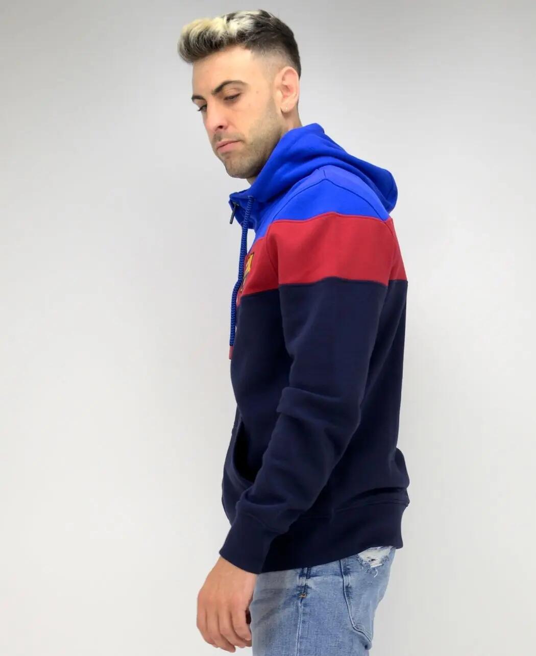 FC Barcelona Blaugrana-Kapuzenpullover 2024/25 4/5