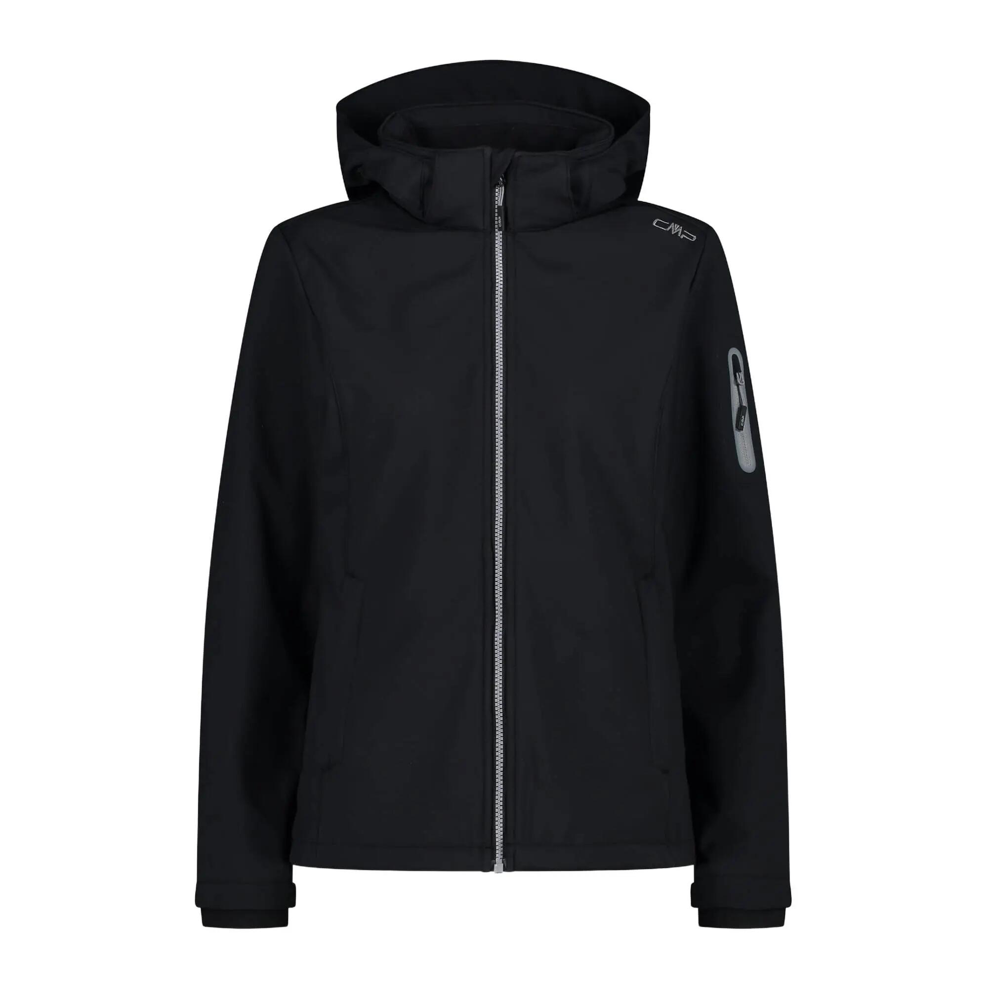 Jachetă softshell pentru femei CMP Zip Hood 1/4