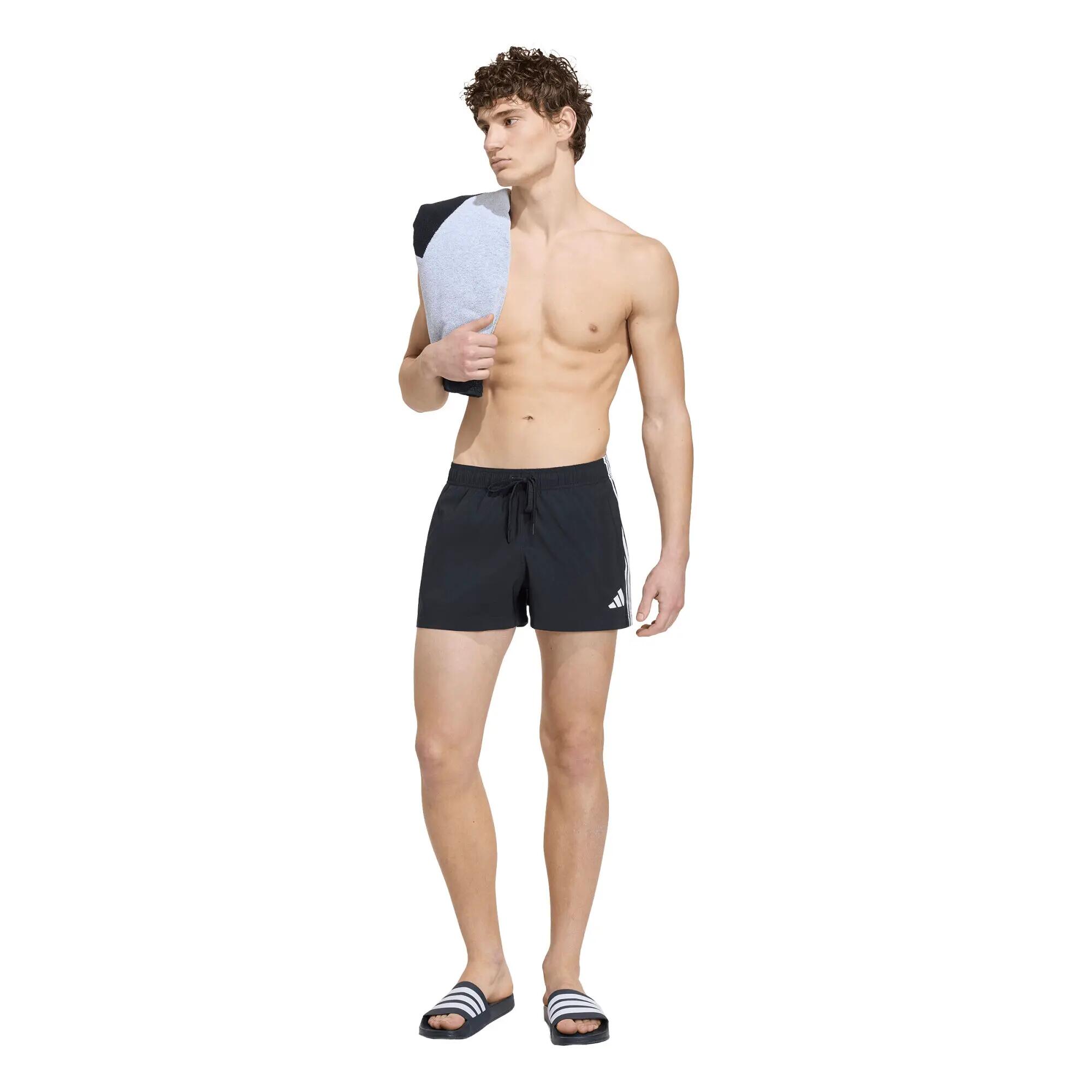 3-STREIFEN BADESHORTS, 3 ZOLL 8/9