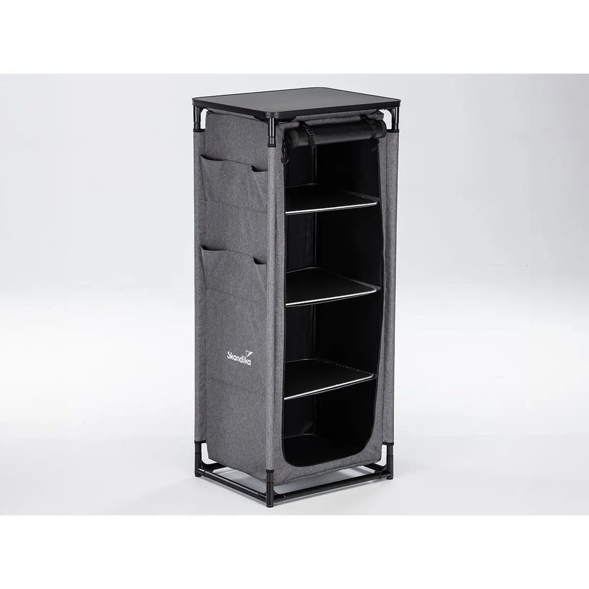 Campingkast Ruoka - hoge kast - insteeksysteem zonder gereedschap - 140 cm hoog 4/15